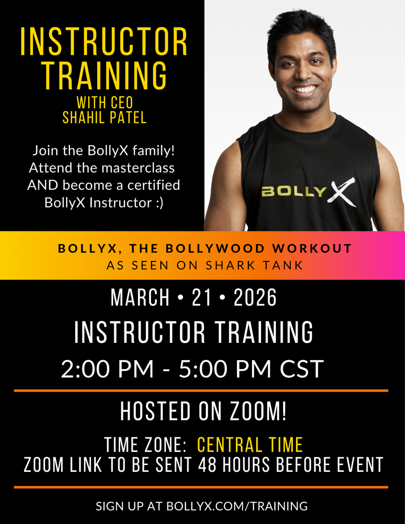 BollyX Instructor Certification Training - BEAST Package - One Year Launch