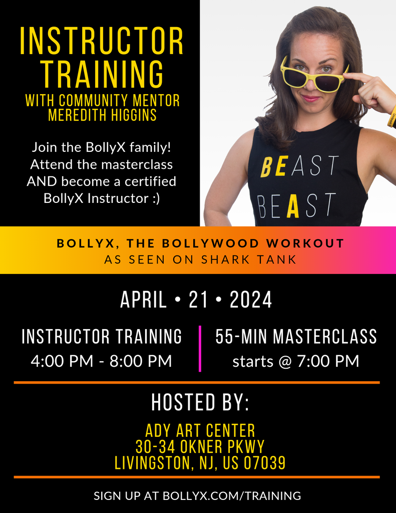 BollyX Instructor Certification Training - BEAST Package - One Year Launch