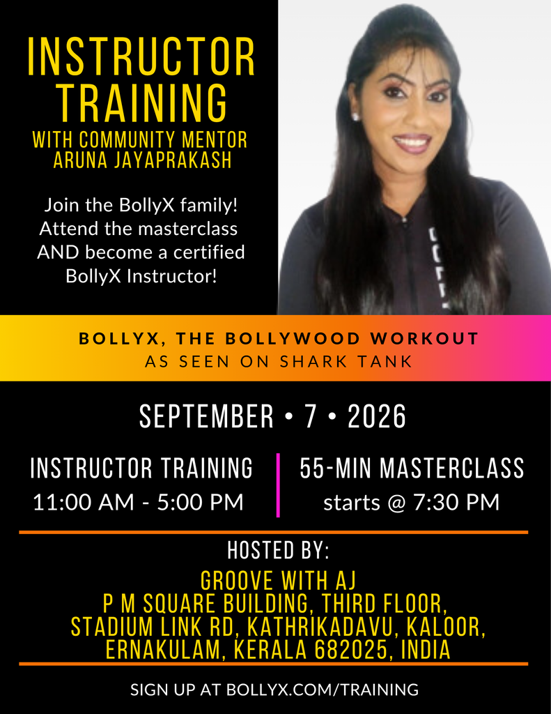 BollyX Instructor Certification Training