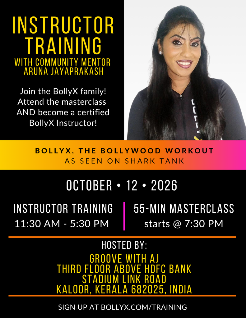 BollyX Instructor Certification Training - BEAST Package - One Year Launch