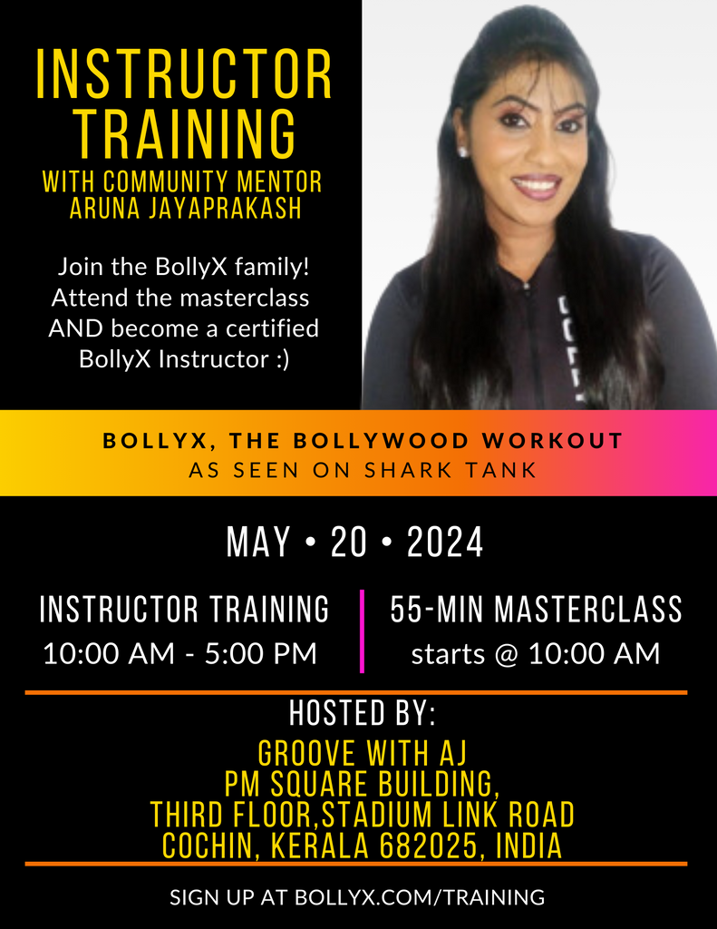 BollyX Instructor Certification Training - BEAST Package - One Year Launch