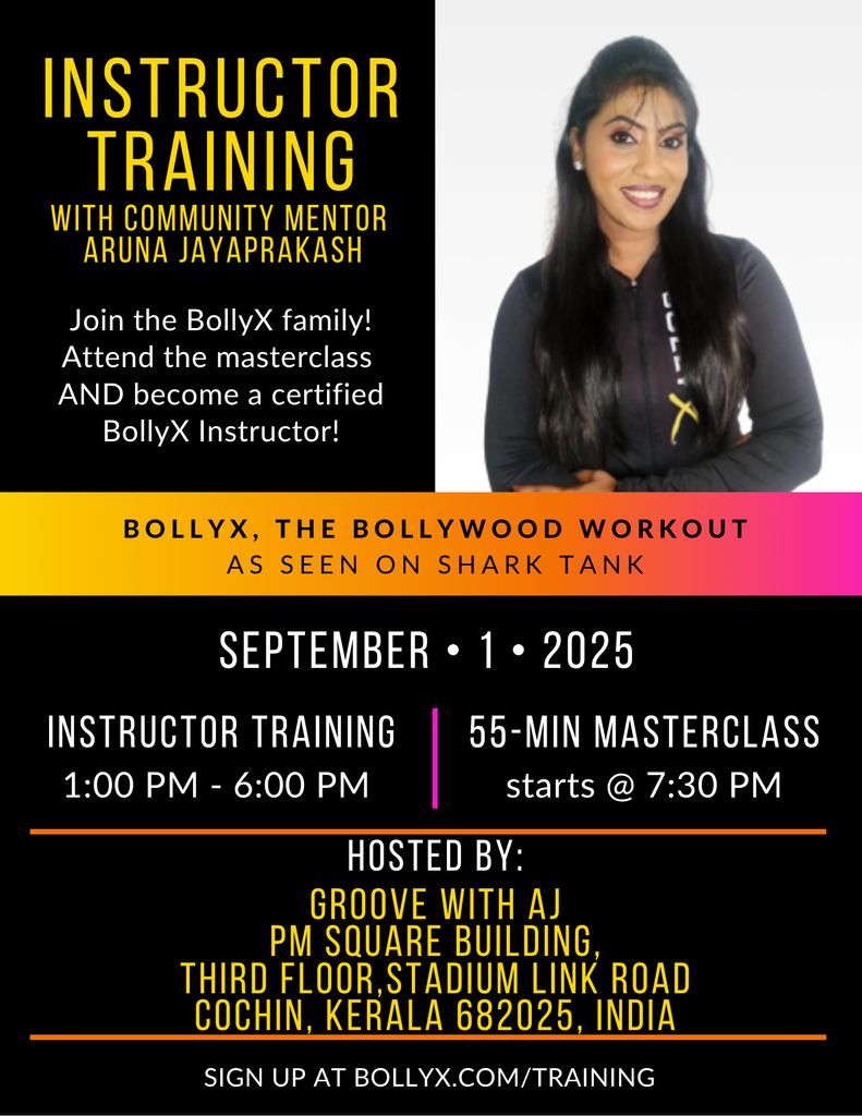BollyX Instructor Certification Training - BEAST Package - One Year Launch