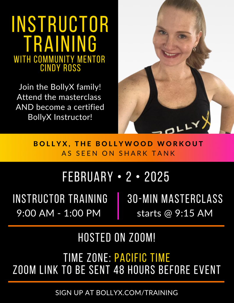 BollyX Instructor Certification Training - BEAST Package - One Year Launch