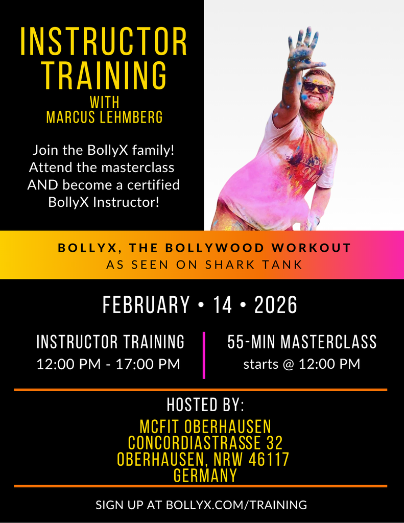 BollyX Instructor Certification Training - BEAST Package - One Year Launch