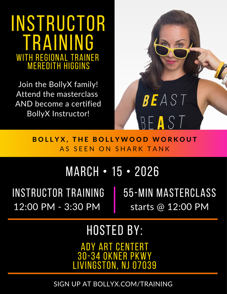 BollyX Instructor Certification Training - BEAST Package - One Year Launch