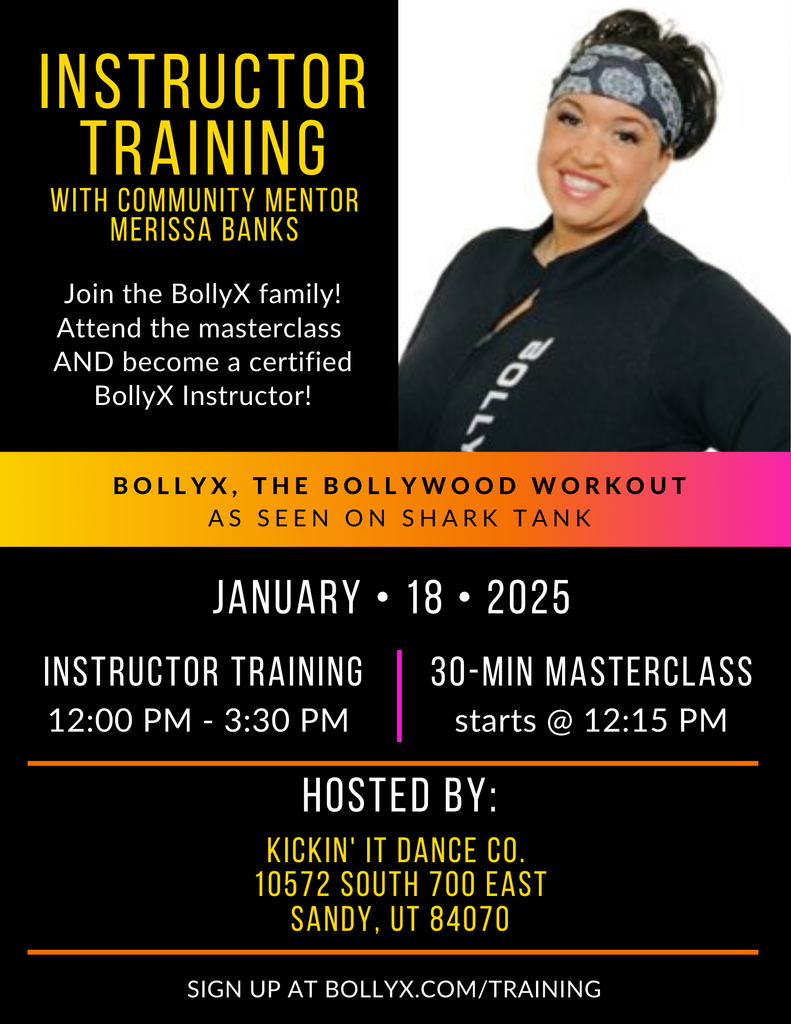 BollyX Instructor Certification Training - BEAST Package - One Year Launch