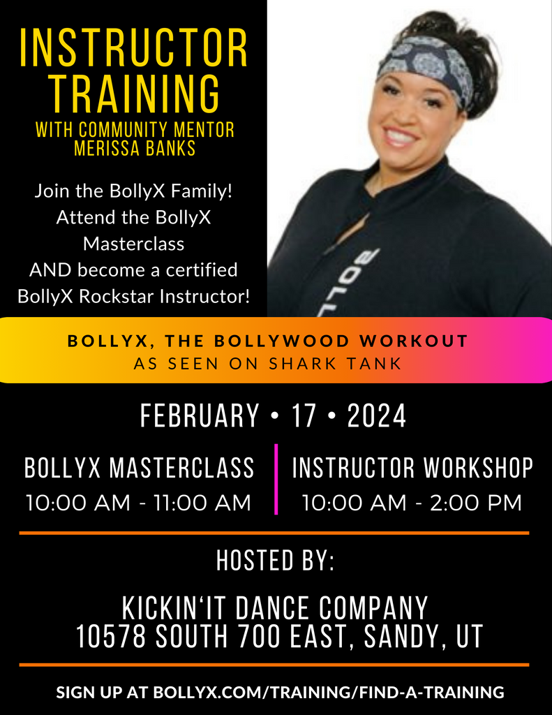 BollyX Instructor Certification Training - BEAST Package - One Year Launch
