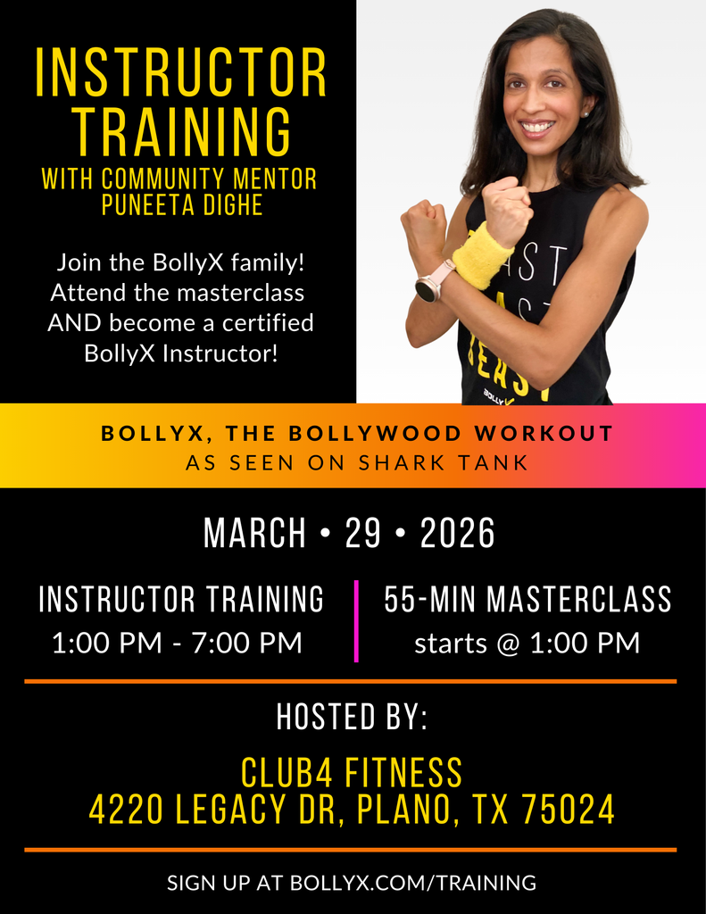 BollyX Instructor Certification Training
