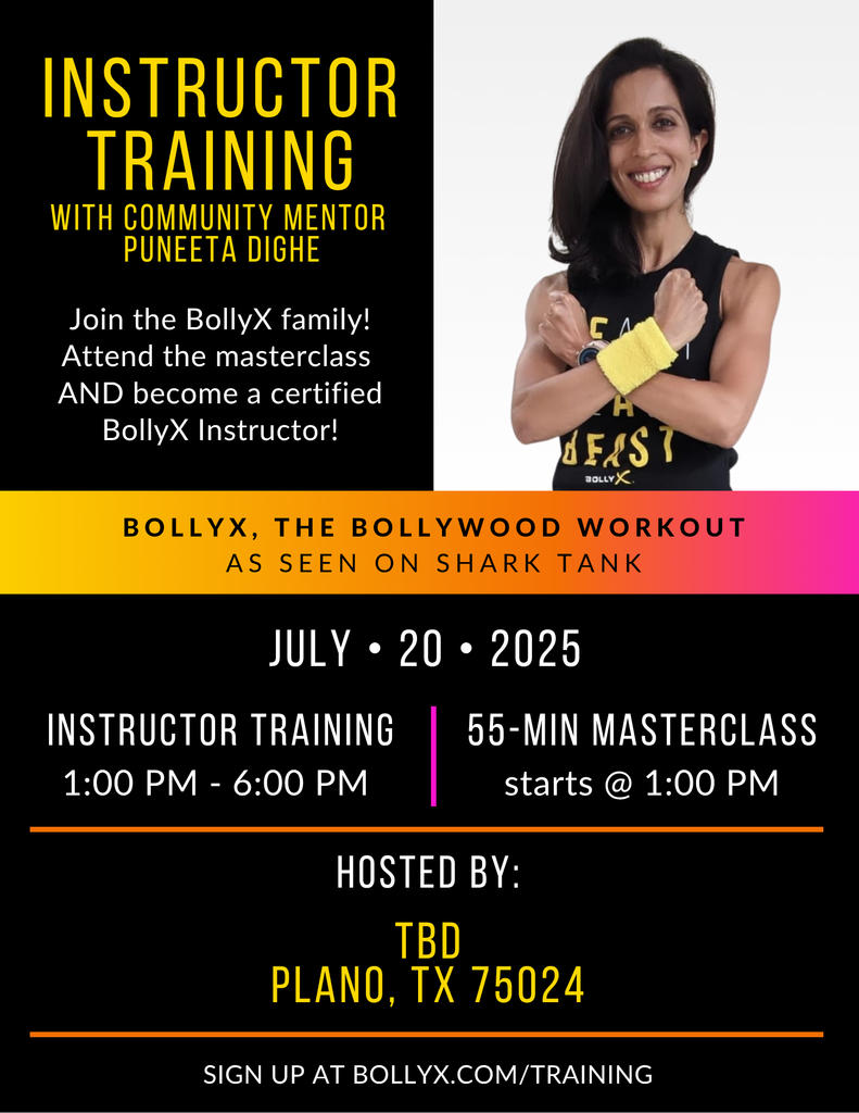 BollyX Instructor Certification Training - BEAST Package - One Year Launch