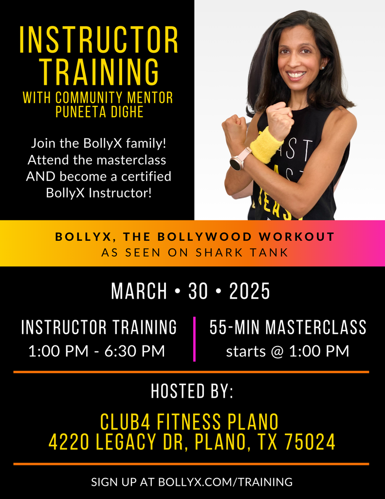 BollyX Instructor Certification Training - BEAST Package - One Year Launch