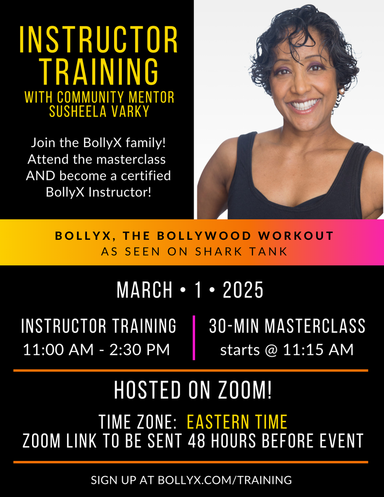 BollyX Instructor Certification Training - BEAST Package - One Year Launch