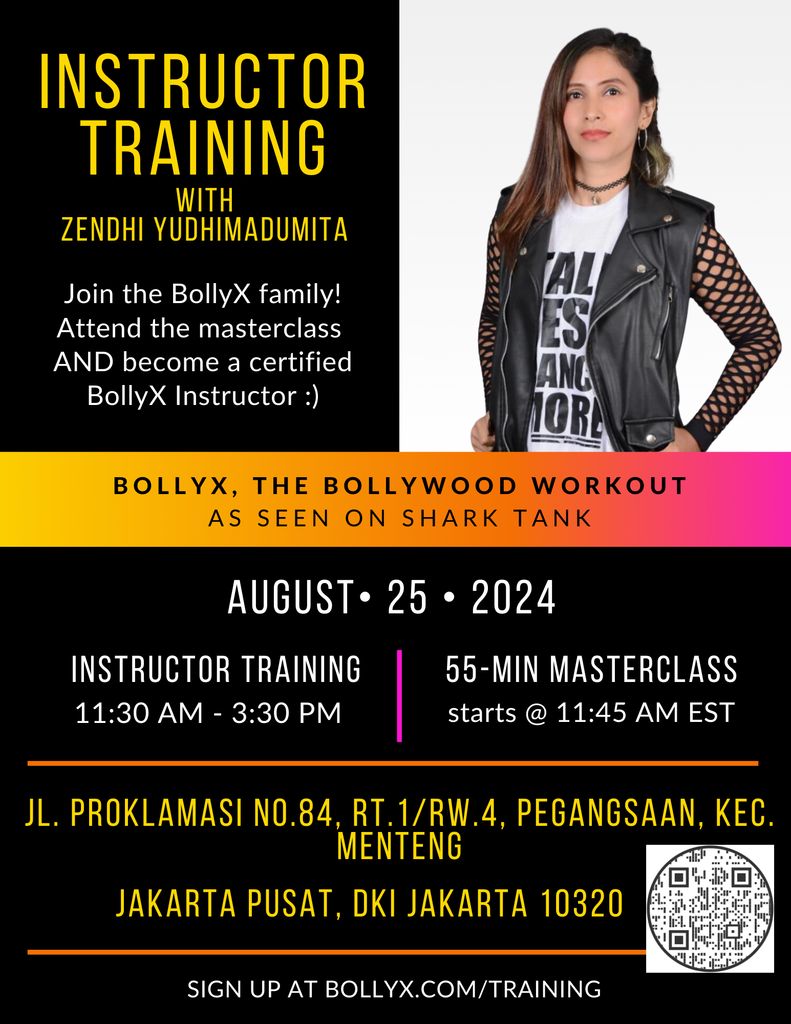 BollyX Instructor Certification Training - BEAST Package - One Year Launch