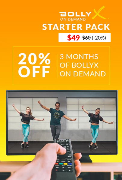 Three Months of BollyX On Demand - At Home Workouts