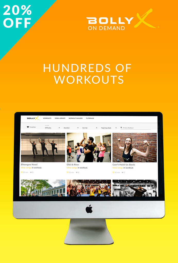 Three Months of BollyX On Demand - At Home Workouts