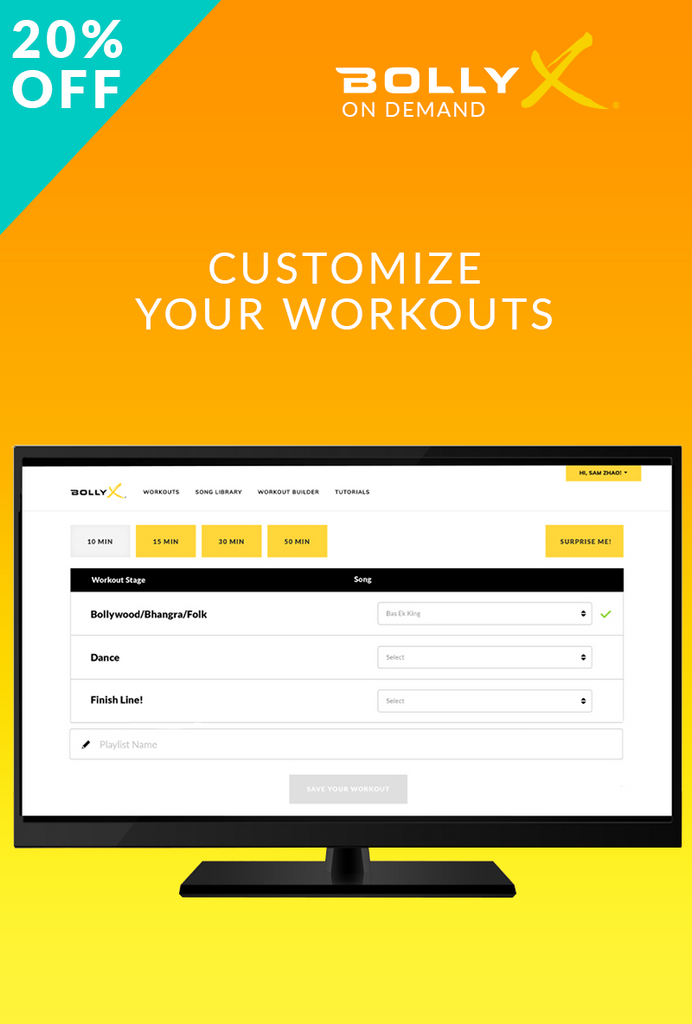 Three Months of BollyX On Demand - At Home Workouts