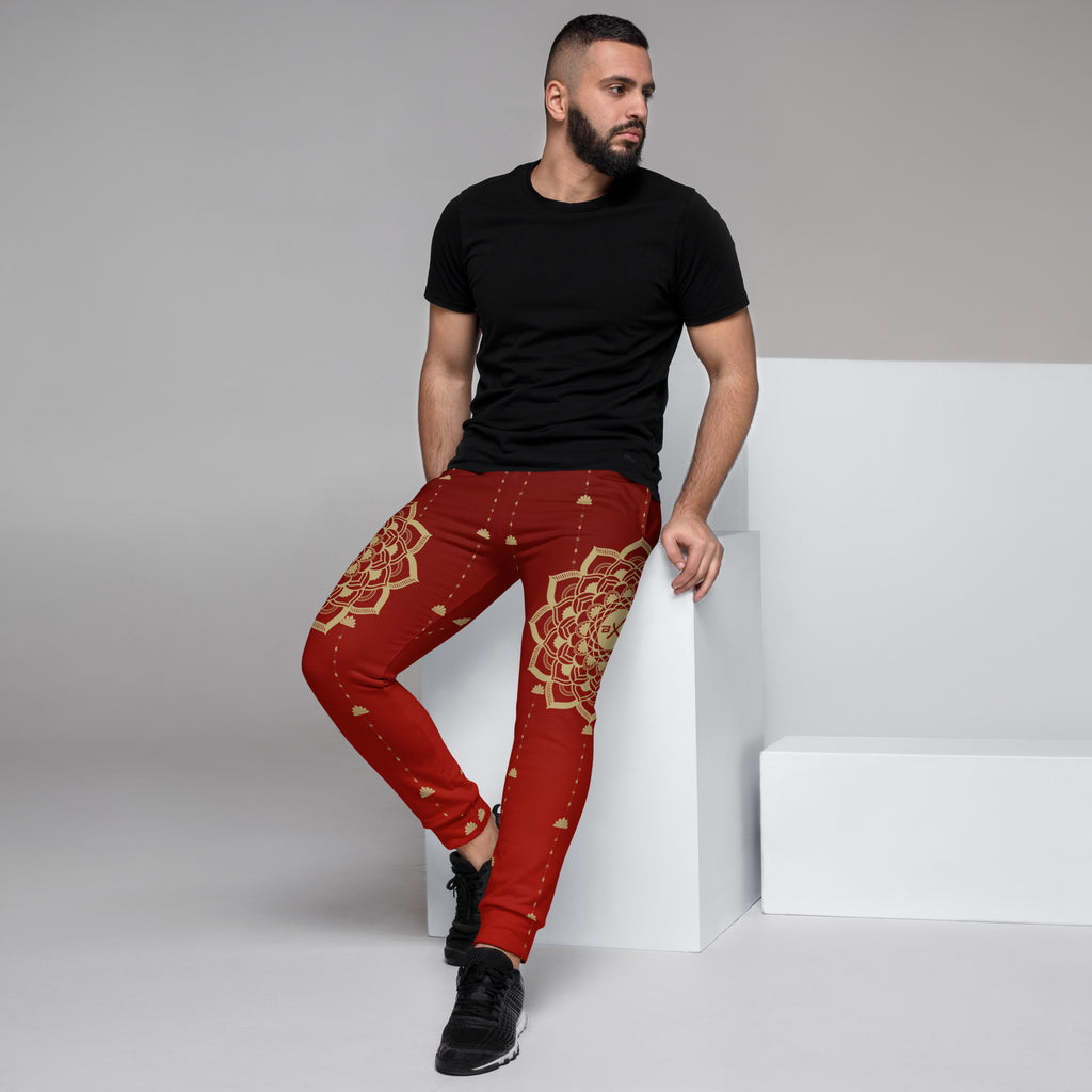 Red Mandala Men's Joggers