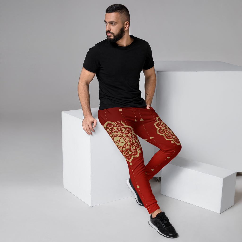 Red Mandala Men's Joggers