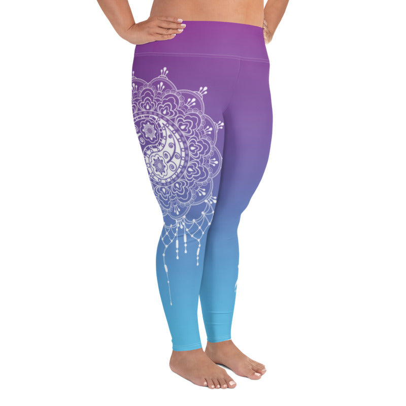 Mandala Yin Yang Capris & Leggings