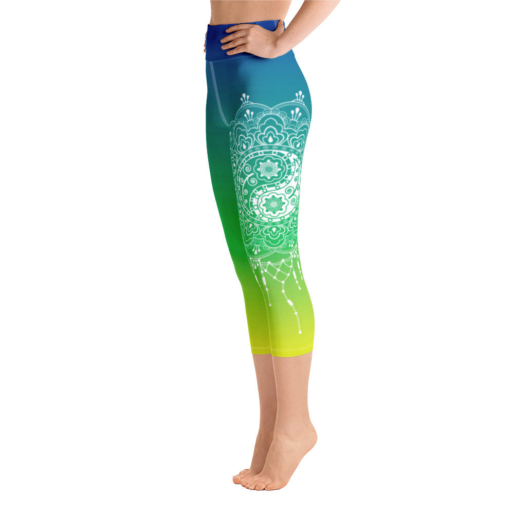 Mandala Yin Yang Capris & Leggings