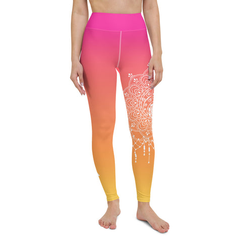 Mandala Yin Yang Capris & Leggings